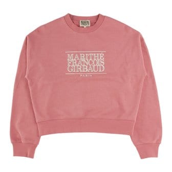  마리떼 W CLASSIC LOGO CROP SWEATSHIRT MFG44CSW113-PNK