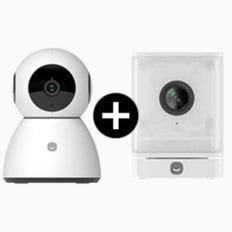[1+1] 홈카메라 400만화소 4MP 큐브 & 스마트 홈캠 300만화소  3MP PRO+