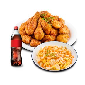 간장치킨+치폴레 감자튀김+콜라500ml