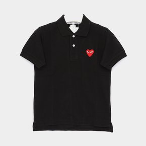 오늘출발)꼼데가르송 24SS P1T0051 BLACK PK티셔츠