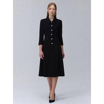 더케미 시그니처 롱 플레어 원피스 (3colors)