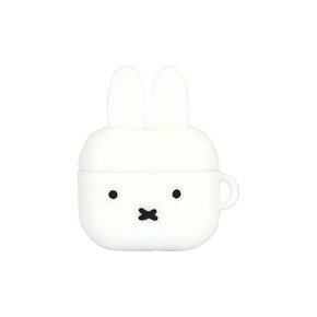 구르망디즈 미피 AirPods 제3 세대 대응 실리콘 케이스 페이스 MF-257WH