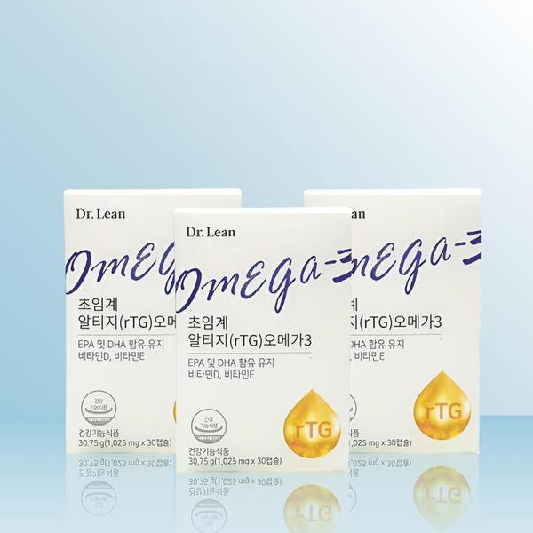 닥터린 초임계 알티지 오메가3 1025mg x 30캡슐 x 3개 / iuy (S35371275)