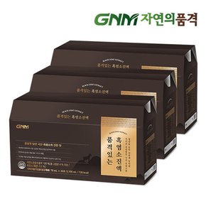 [고형분 4%] GNM 품격있는 흑염소진액 3박스 / 지리산 자연방목 국산 흑염소즙