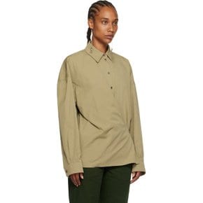 카키 트위스트 셔츠 SH1032 LF1106 GR641 Dusty Khaki