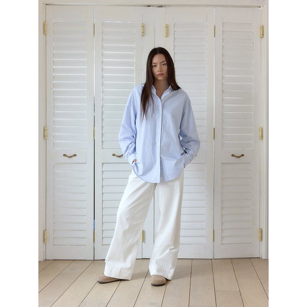 [리퍼브] Classic oversized oxford shirts_ stripe