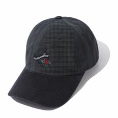 season motif check ball cap_CARAX24041NYX