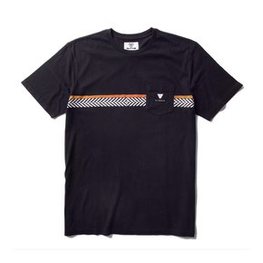 Woodside SS PKT Tee-BLK