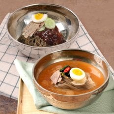 매콤시원한메밀물냉면 5인비빔냉면5인(사리2kg열무육수350gx5봉비빔장300g)