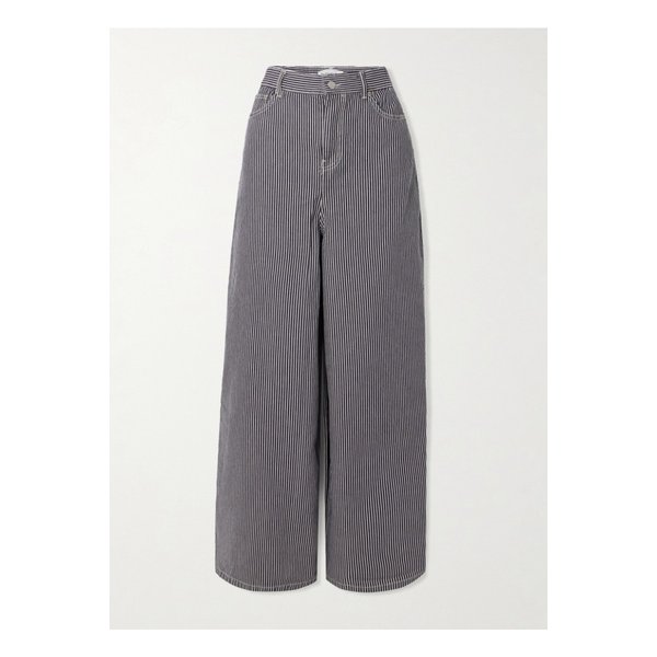 더프랭키샵 사샤 스트라이프 하이라이즈 와이드 진 1647597337116232