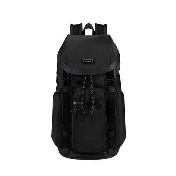 RELYON 백팩 M 15.6 FLAP BLACK KP809003