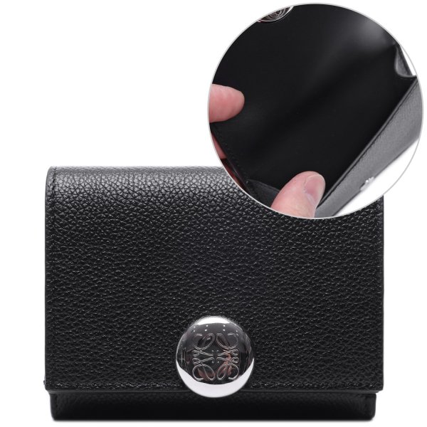 [부산점] 26SS 여성 페블 트라이폴드 반지갑 (CANBTR2X03 1100 26S)