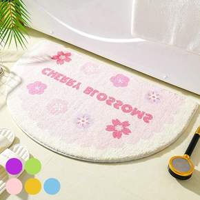 산뜻함 CY00TR26 발매트 꽃잎 주방 보슬보슬