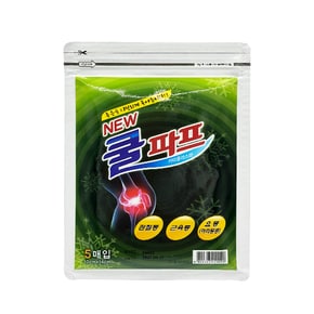 대일제약 쿨파프 타박상 쿨파스 붙이는파스 5매입