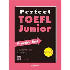 제이북스 Perfect TOEFL Junior Practice Test Book 3