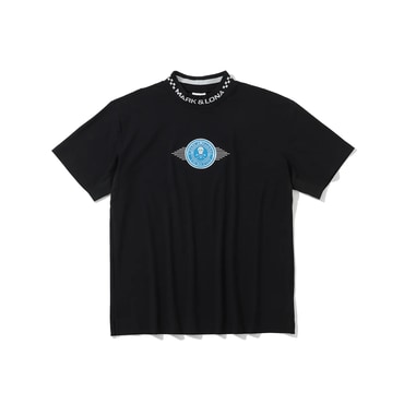 마크앤로나 M GN CIRCLE LOGO POINT MOCK-NECK SS T-SHIRTS (LR2IA11M)