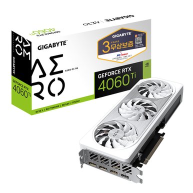 지포스 RTX 4060 Ti AERO OC D6 16GB 피씨디렉트