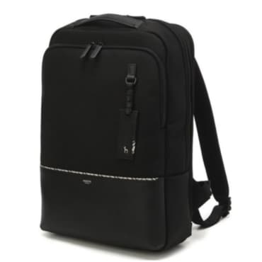 헤지스 21FW 블랙 라인배색 백팩 HJBA4F060BK