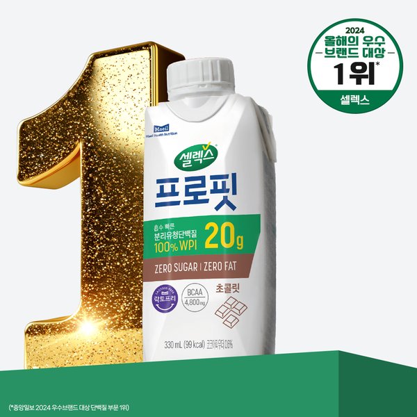 프로핏 웨이프로틴 드링크 초콜릿 330ml x 12개입(1박스)