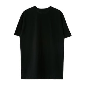 하트 반팔 티셔츠 P1T112 BLACK
