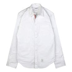 24SS MWL010E F0313 100 클래식 삼선 옥스포드 셔츠 화이트　