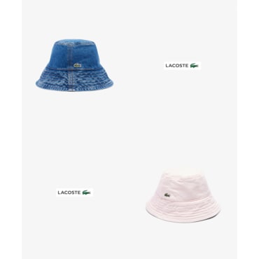라코스테 (여성) 25SS 데님 버킷햇 2컬러 RK0321-55G 2컬러 (택1)