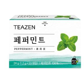 허브차 페퍼민트 20T/허브차/허브티백차/페퍼민트차/페퍼민트티백차/후식차/디저트차/티백차/일회용차