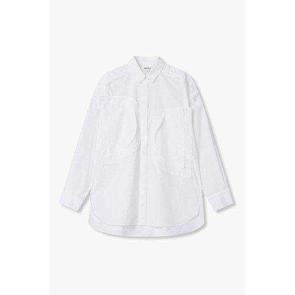 사이드 슬릿 아플리케 셔츠 EN15107024000