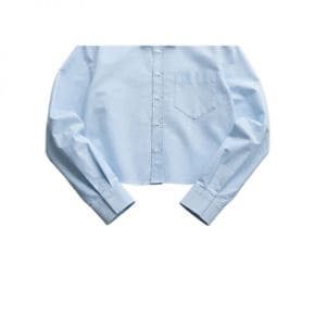 아미 26FW 코튼 크롭 셔츠 (FSH876 CO0031 450)