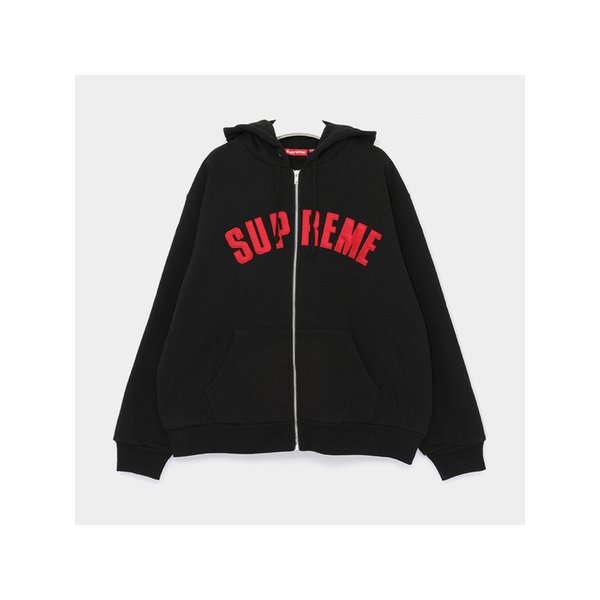 25FW 아크 써멀 라인드 스웨트 후드 집업 남성 자켓 FW25SW27 BLACK