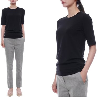 브루넬로쿠치넬리 25SS 여성 모닐리 트리밍 반팔티셔츠 (M0T18B0160 C101 25S)