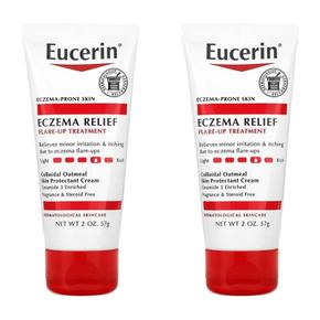 미국직구 Eucerin 유세린 엑지마 릴리프 플레어 업 트리트먼트 크림 57g 2팩