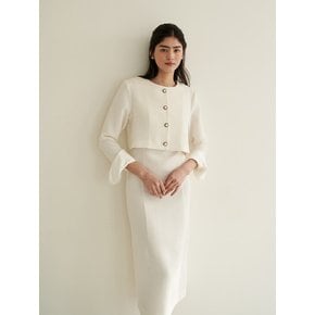 ELLE JACKET SET UP_IVORY