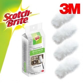  3M950 실용적인 다용도 가정용 먼지브러시 리필4입