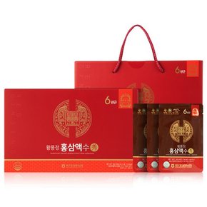 [풍기인삼농협] 황풍정 6년근 홍삼액 수 50ml x 20포 /쇼핑백 포함