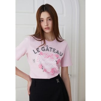 에고이스트 [시흥점] 여성 라운드넥 반팔 프린팅 티셔츠 (ES2OTH53)