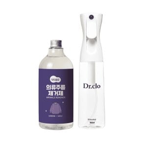 의류 주름 제거제 스프레이 리필 500ml /리필+스프레이세트