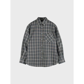 MEDIUM CHECK SHIRT_NAVY