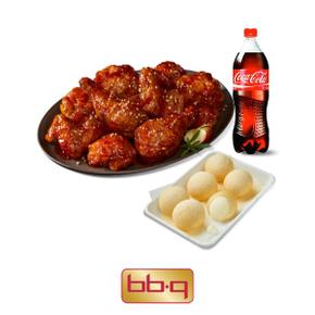 양념치킨+크림치즈볼+콜라1.25L