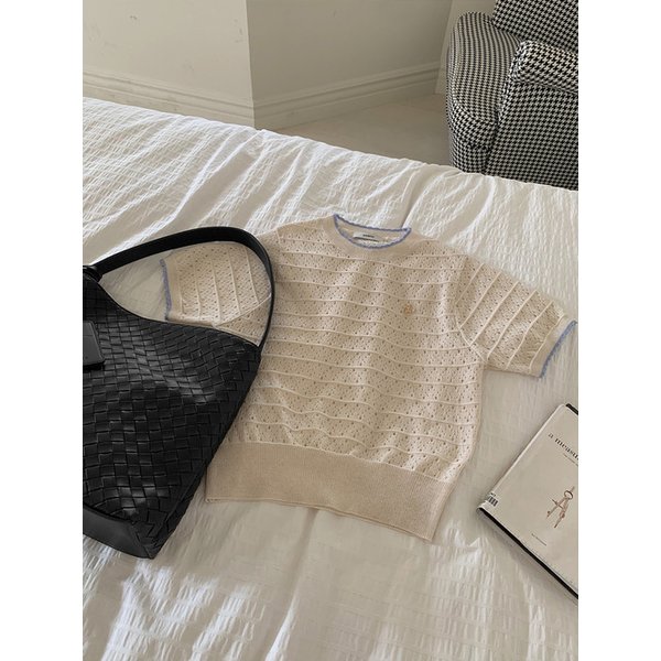 [알로하PICK]ANC WEAVING MESH BAG_BLACK