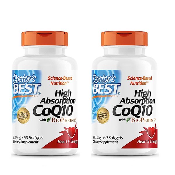 닥터스베스트 고흡수 코큐텐 바이오페린 100mg 60정x2