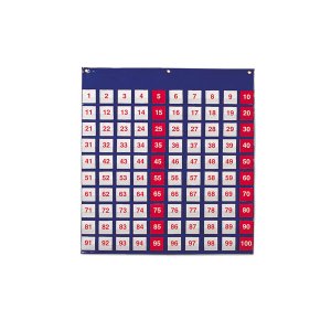 러닝리소스 100 수배열판 포켓 차트/러닝리소스/수학/LER2208