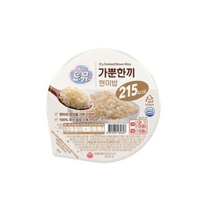 오뚜기 오뮤 가뿐한끼 현미밥 150g 20입