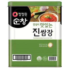 청정원 순창 맛있는 진쌈장 14kg