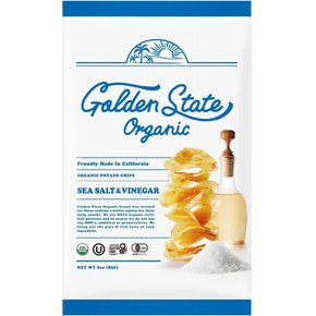 Golden State Organic 오가닉 감자 칩 씨솔트 & 식초 × 15봉 세트