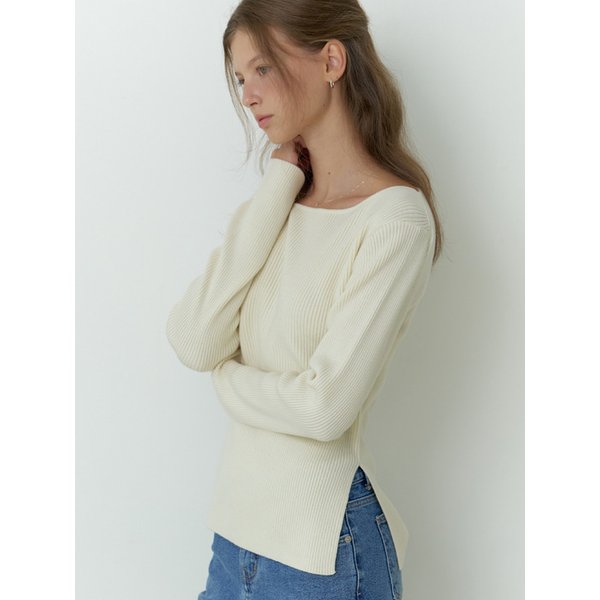 [리퍼브] Sevilla boat knit (ivory)