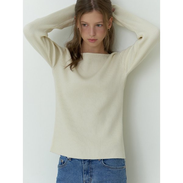 [리퍼브] Sevilla boat knit (ivory)