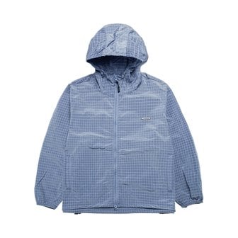 세인트페인 SP 체크 립스탑 바람막이 블루