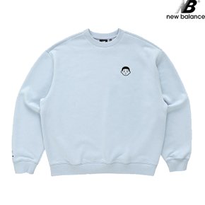 NBNCB4L013-LB NBxNoritake Boy 기모 남녀공용 긴팔티 맨투맨