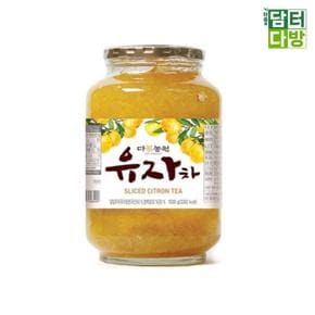 RGKNP1S1무배 다농원 꿀유자차 1kg 다농원유자차 액상차